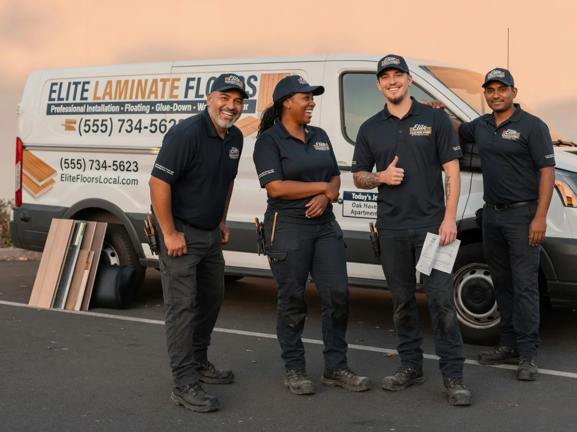 Laminate flooring installation company in Burt, MI